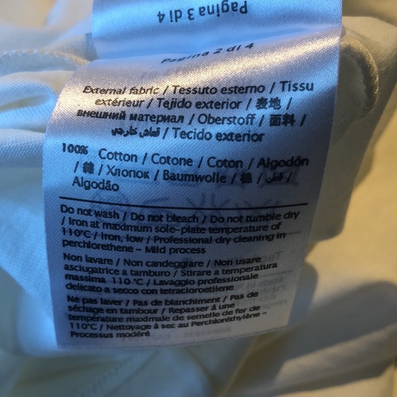 Red Valentino White Daisy Embellished Cotton Jersey Top - Picture 11 of 11